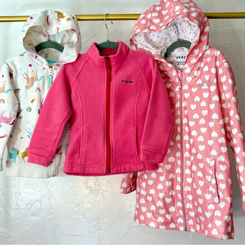 Columbia Vibrant Pink Fleece Jacket